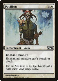 Pacifism - Magic 2014 (M14) (M14) #25 - Common Magic: The Gathering Trading Card