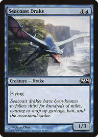 Seacoast Drake - Magic 2014 (M14) (M14) #70 - Common Magic: The Gathering Trading Card