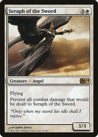 Seraph of the Sword - Magic 2014 (M14) (M14) #31 - Rare Magic: The Gathering Trading Card