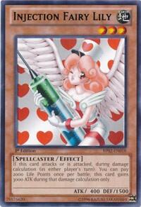 Injection Fairy Lily - Battle Pack 2: War of the Giants (BP02) #BP02-EN018 - Rare YuGiOh Trading Card