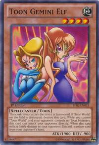 Toon Gemini Elf - Battle Pack 2: War of the Giants YuGiOh trading card