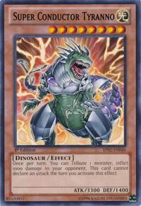 Super Conductor Tyranno - Battle Pack 2: War of the Giants (BP02) #BP02-EN046 - Rare YuGiOh Trading Card