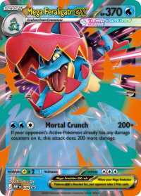 Mega Feraligatr ex - 036 - ME: Mega Evolution Promo (MEP) #036 - Promo Pokémon Trading Card