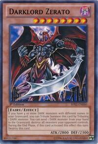Darklord Zerato - Battle Pack 2: War of the Giants (BP02) #BP02-EN060 - Rare YuGiOh Trading Card