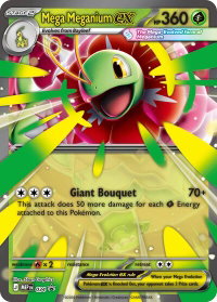 Mega Meganium ex - 034 - ME: Mega Evolution Promo (MEP) #034 - Promo Pokémon Trading Card