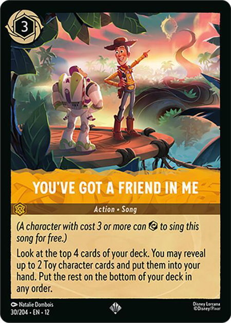 You've Got a Friend in Me - Wilds Unknown Disney Lorcana trading card