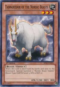 Tanngrisnir of the Nordic Beasts - Battle Pack 2: War of the Giants (BP02) #BP02-EN094 - Common / Short Print YuGiOh Trading Card