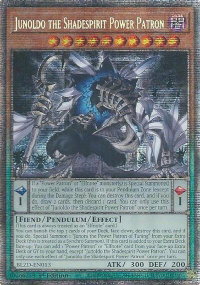Junoldo the Shadespirit Power Patron (Starlight Rare) - Blazing Dominion (BLZD) #BLZD-EN013 - Starlight Rare YuGiOh Trading Card