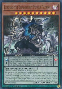 Junoldo the Shadespirit Power Patron - Blazing Dominion (BLZD) #BLZD-EN013 - Ultra Rare YuGiOh Trading Card