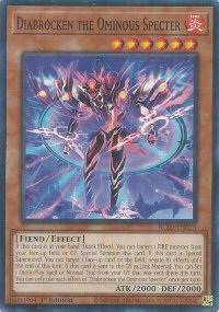 Diabrocken the Ominous Specter - Blazing Dominion (BLZD) #BLZD-EN025 - Common / Short Print YuGiOh Trading Card