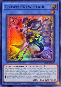 Clown Crew Flair - Blazing Dominion (BLZD) #BLZD-EN029 - Super Rare YuGiOh Trading Card