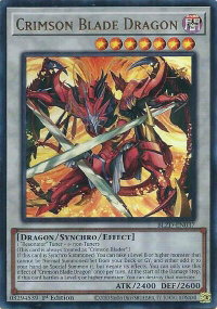 Crimson Blade Dragon - Blazing Dominion (BLZD) #BLZD-EN037 - Ultra Rare YuGiOh Trading Card