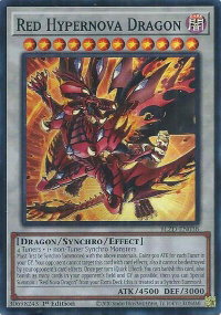 Red Hypernova Dragon - Blazing Dominion (BLZD) #BLZD-EN038 - Super Rare YuGiOh Trading Card