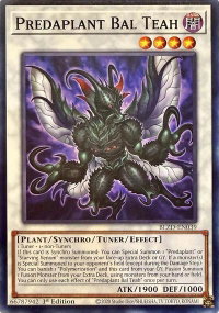 Predaplant Bal Teah - Blazing Dominion (BLZD) #BLZD-EN039 - Common / Short Print YuGiOh Trading Card
