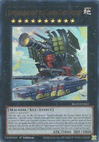 Superdreadnought Rail Cannon Gustav Rocket - Blazing Dominion (BLZD) #BLZD-EN043 - Ultra Rare YuGiOh Trading Card