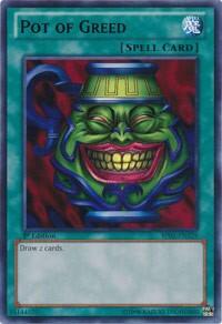 Pot of Greed - Battle Pack 2: War of the Giants (BP02) #BP02-EN129 - Rare YuGiOh Trading Card
