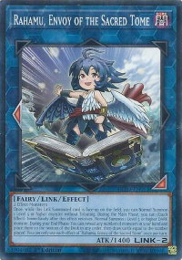 Rahamu, Envoy of the Sacred Tome - Blazing Dominion (BLZD) #BLZD-EN051 - Common / Short Print YuGiOh Trading Card