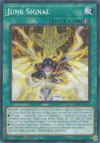 Junk Signal - Blazing Dominion (BLZD) #BLZD-EN053 - Common / Short Print YuGiOh Trading Card
