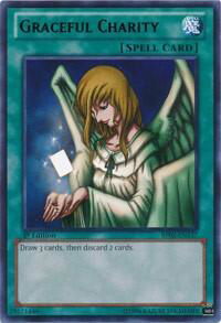 Graceful Charity - Battle Pack 2: War of the Giants (BP02) #BP02-EN137 - Rare YuGiOh Trading Card