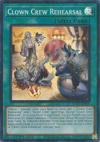 Clown Crew Rehearsal - Blazing Dominion (BLZD) #BLZD-EN059 - Super Rare YuGiOh Trading Card