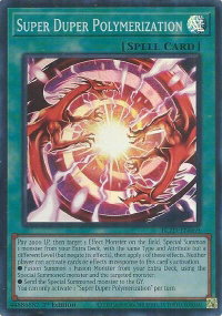 Super Duper Polymerization - Blazing Dominion (BLZD) #BLZD-EN069 - Super Rare YuGiOh Trading Card