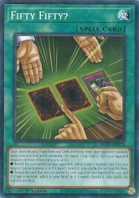 Fifty Fifty? - Blazing Dominion (BLZD) #BLZD-EN070 - Common / Short Print YuGiOh Trading Card