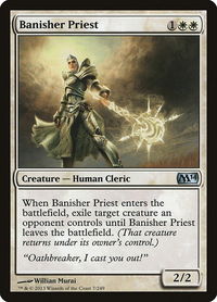 Banisher Priest - Magic 2014 (M14) (M14) #7 - Uncommon Magic: The Gathering Trading Card