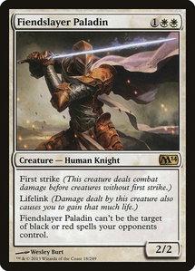 Fiendslayer Paladin - Magic 2014 (M14) (M14) #18 - Rare Magic: The Gathering Trading Card