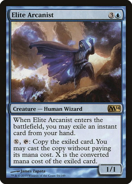 Elite Arcanist - Magic 2014 (M14) Magic: The Gathering trading card
