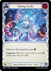 Pulsing Cardia (Red) - Omens of the Third Age (OMN) #OMN021 - Common Flesh and Blood Trading Card