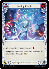 Pulsing Cardia (Blue) - Omens of the Third Age (OMN) #OMN023 - Common Flesh and Blood Trading Card