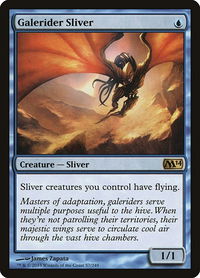 Galerider Sliver - Magic 2014 (M14) (M14) #57 - Rare Magic: The Gathering Trading Card