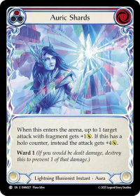 Auric Shards (Red) - Omens of the Third Age (OMN) #OMN027 - Common Flesh and Blood Trading Card