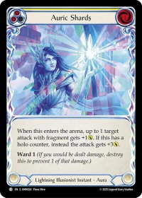 Auric Shards (Yellow) - Omens of the Third Age (OMN) #OMN028 - Common Flesh and Blood Trading Card