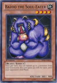 Bazoo the Soul-Eater - Battle Pack 2: War of the Giants (BP02) #BP02-EN012 - Common / Short Print YuGiOh Trading Card