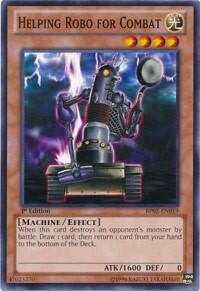Helping Robo For Combat - Battle Pack 2: War of the Giants (BP02) #BP02-EN019 - Common / Short Print YuGiOh Trading Card