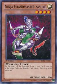 Ninja Grandmaster Sasuke - Battle Pack 2: War of the Giants YuGiOh trading card