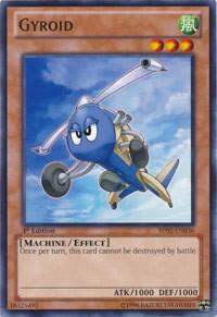 Gyroid trading card from Battle Pack 2: War of the Giants Gyroid - Battle Pack 2: War of the Giants YuGiOh trading card
