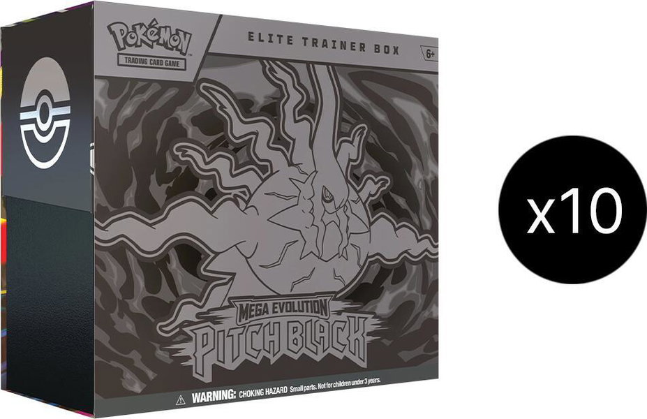 Pitch Black Elite Trainer Box Case - ME05: Pitch Black Pokémon trading card