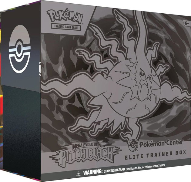 Pitch Black Pokemon Center Elite Trainer Box (Exclusive) - ME05: Pitch Black Pokémon trading card