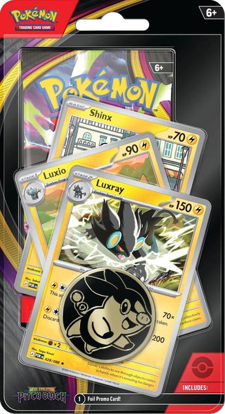 Pitch Black Premium Checklane Blister [Luxray Line] - ME05: Pitch Black Pokémon trading card