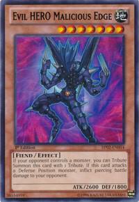 Evil HERO Malicious Edge - Battle Pack 2: War of the Giants YuGiOh trading card