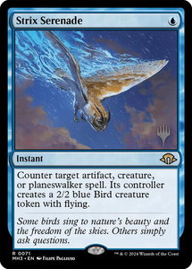 Strix Serenade - Promo Pack: Secrets of Strixhaven (PPSOS) #71 - Rare Magic: The Gathering Trading Card