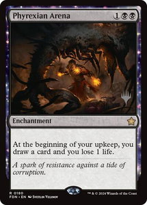 Phyrexian Arena - Promo Pack: Secrets of Strixhaven (PPSOS) #180 - Rare Magic: The Gathering Trading Card