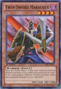 Twin-Sword Marauder - Battle Pack 2: War of the Giants (BP02) #BP02-EN079 - Common / Short Print YuGiOh Trading Card