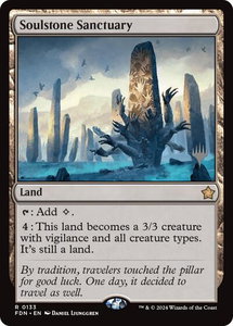 Soulstone Sanctuary - Promo Pack: Secrets of Strixhaven (PPSOS) #133 - Rare Magic: The Gathering Trading Card