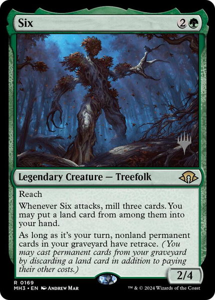 Six - Promo Pack: Secrets of Strixhaven Magic: The Gathering trading card