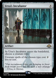 Urza's Incubator - Promo Pack: Secrets of Strixhaven (PPSOS) #297 - Rare Magic: The Gathering Trading Card