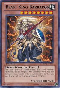 Beast King Barbaros - Battle Pack 2: War of the Giants (BP02) #BP02-EN080 - Rare YuGiOh Trading Card