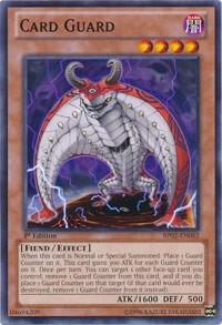 Card Guard trading card from Battle Pack 2: War of the Giants Card Guard - Battle Pack 2: War of the Giants YuGiOh trading card